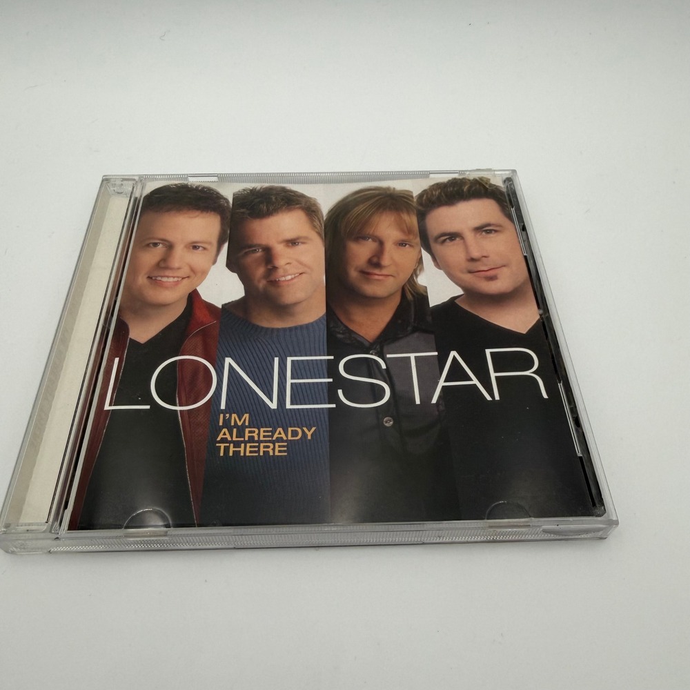 Vintage Y2K CD Lonestar I'm Already There Album 2001 Country Music Records